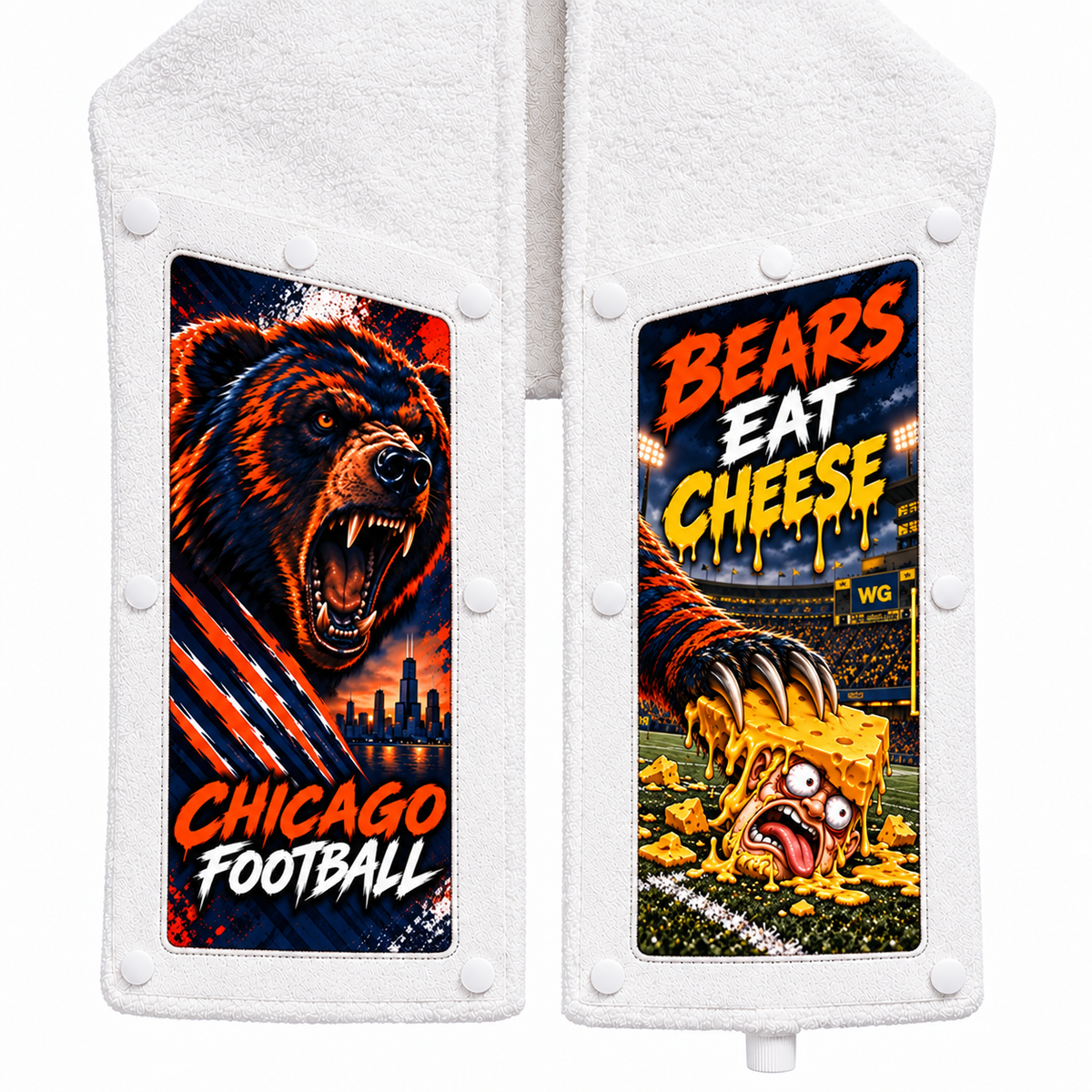 The Chicago vs. Green Bay Towel