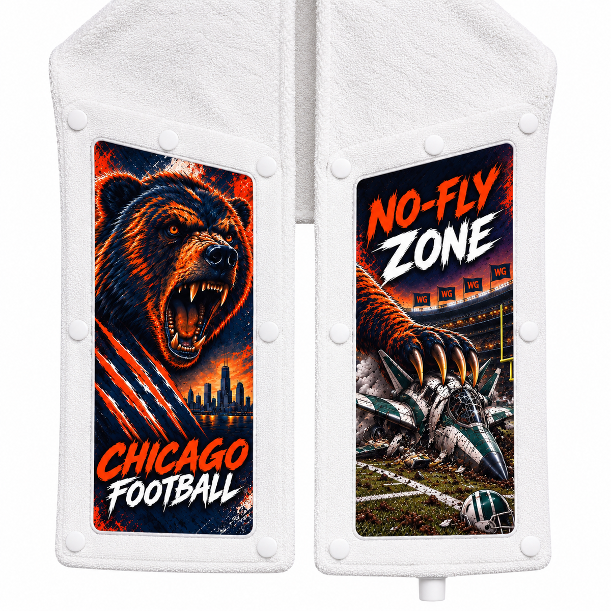 The Chicago vs. New York Towel